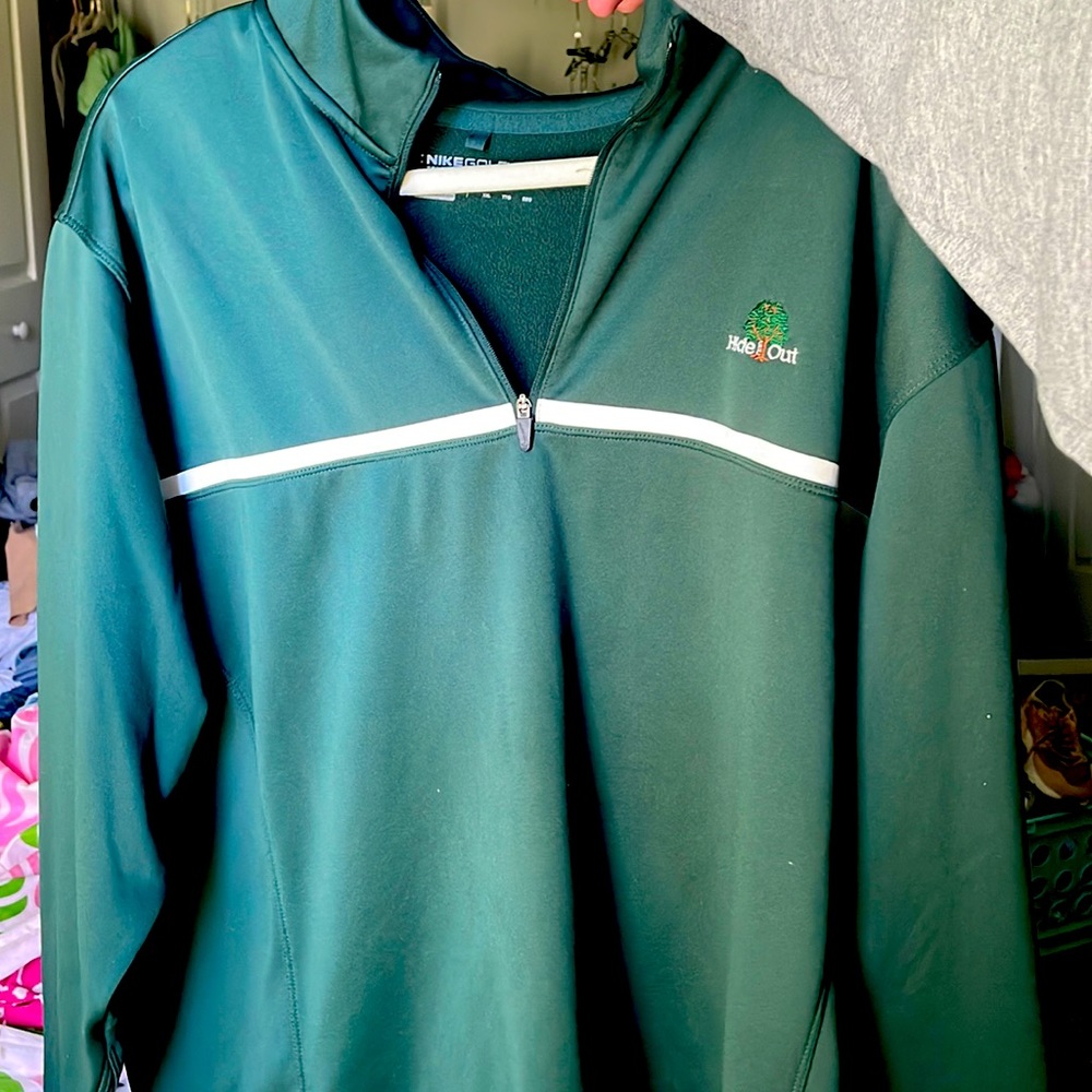 Nike Dark Green 1/4 Zip